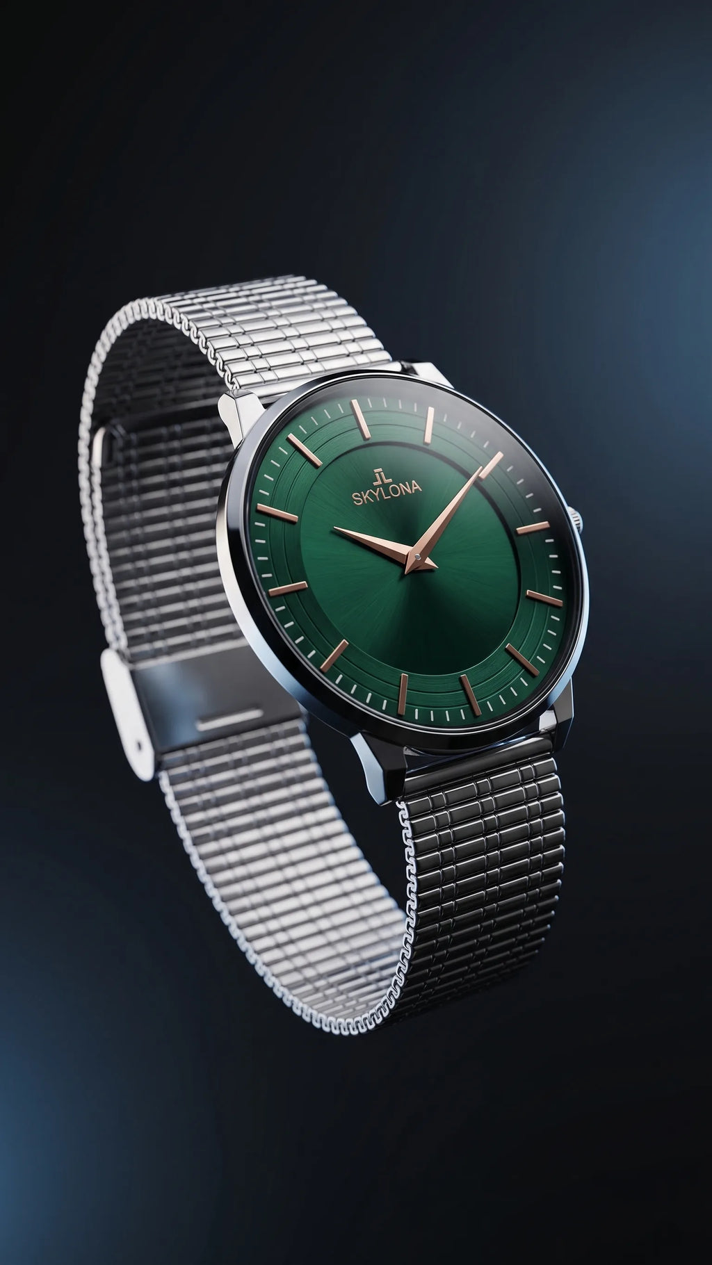 The Meridian Timepiece Forest Depth Green